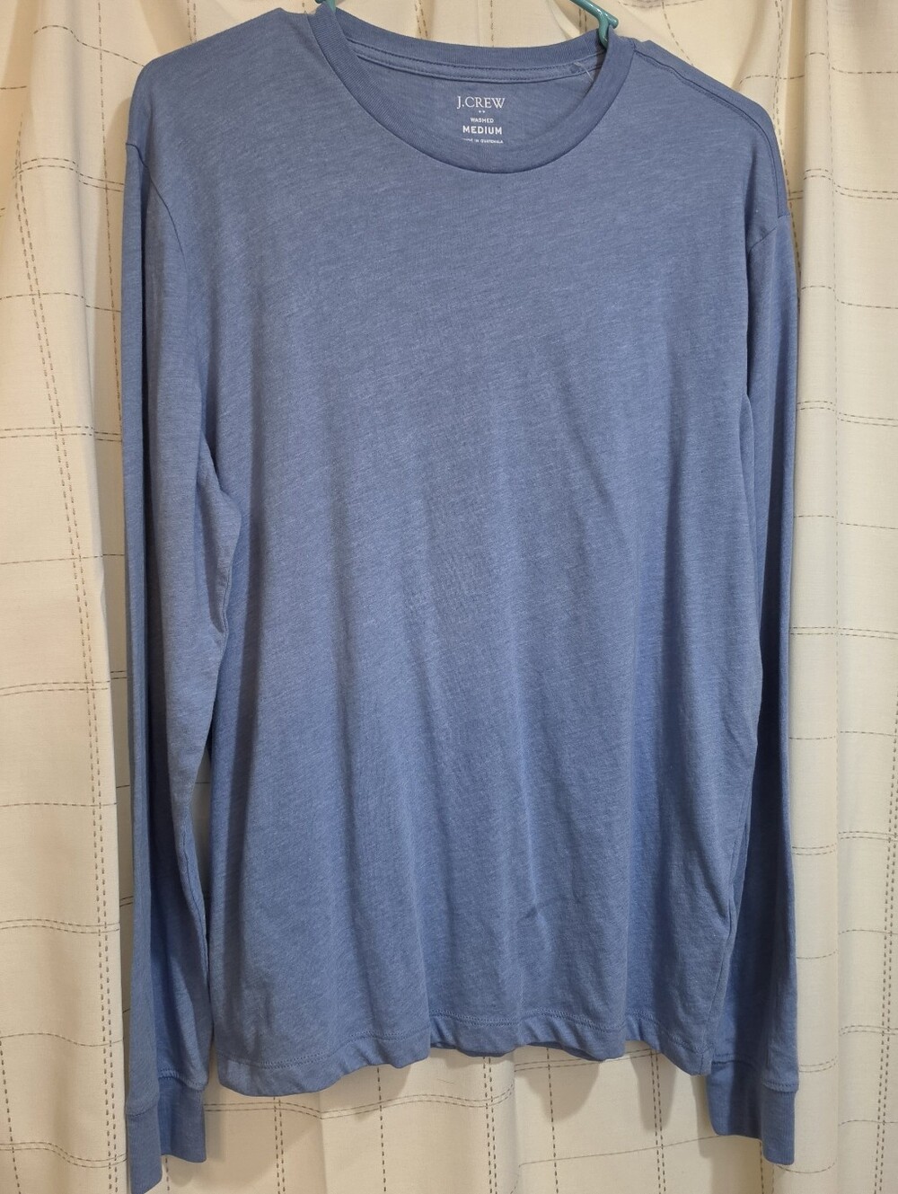 J Crew Long-sleeve washed jersey tee